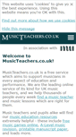 Mobile Screenshot of musicteachers.co.uk